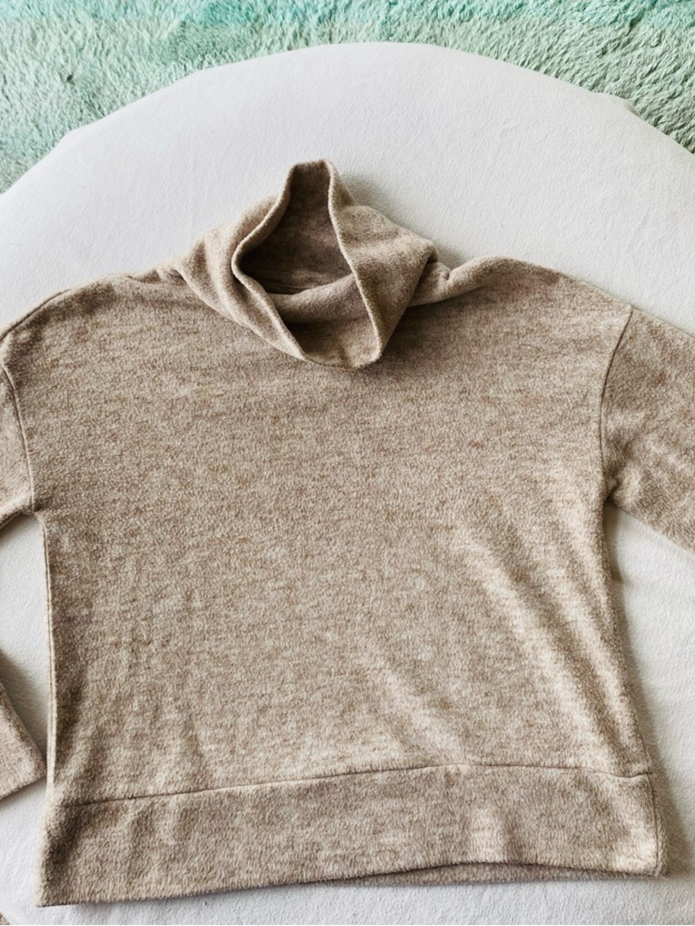 a new day Taupe Turtleneck Sweater